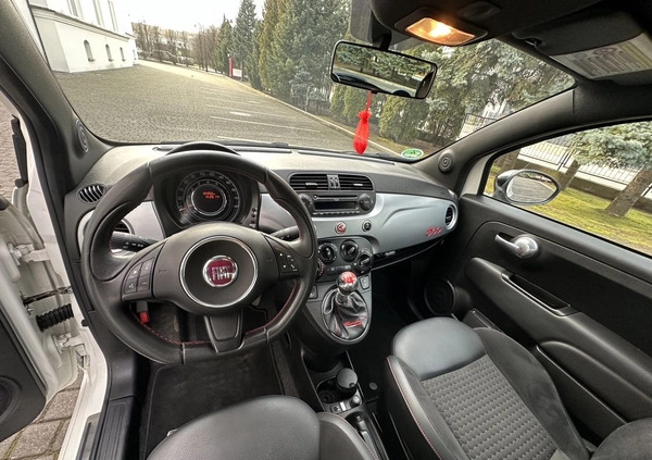 Fiat 500 cena 29900 przebieg: 135000, rok produkcji 2013 z Poznań małe 631